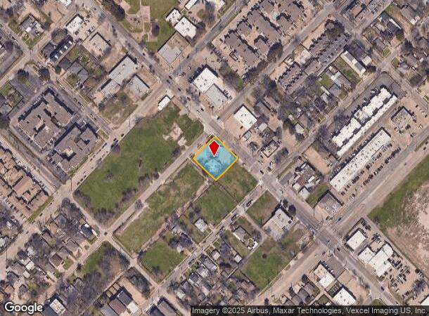  4421 Maple Ave, Dallas, TX Parcel Map