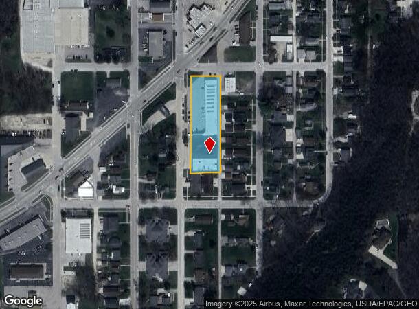  1014 S Mill St, Decorah, IA Parcel Map