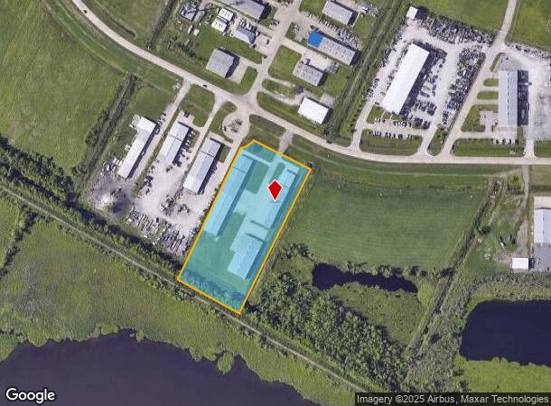 1315 Valhi Blvd, Houma, LA Parcel Map