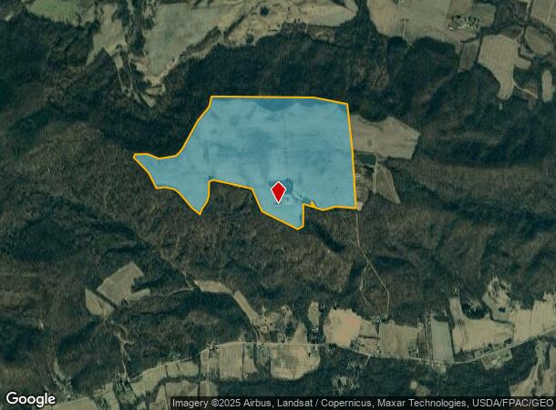 N Kerr Rd, South Salem, OH Parcel Map