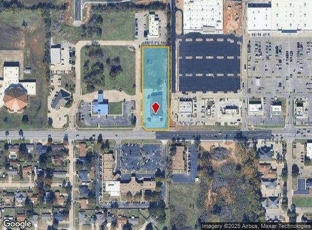 1202 Brookview Dr, Ardmore, OK Parcel Map