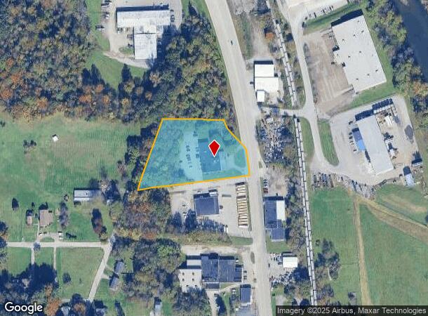  1001 Sampson St, New Castle, PA Parcel Map