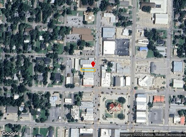 515 N Main St, Bonham, TX Parcel Map