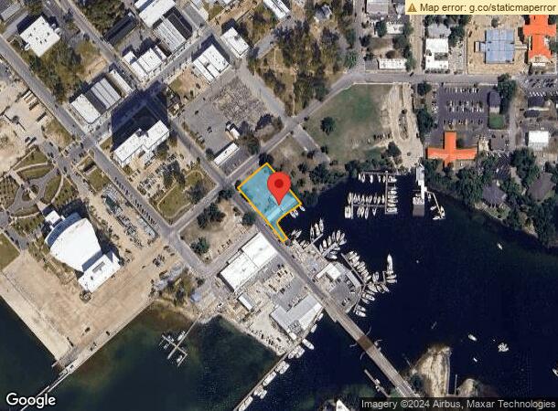  125 E Beach Dr, Panama City, FL Parcel Map