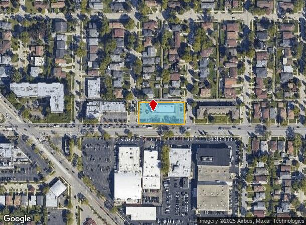  7721 N Kostner Ave, Lincolnwood, IL Parcel Map