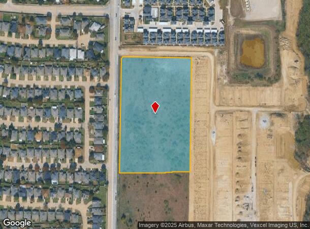  10100 West Fwy, Fort Worth, TX Parcel Map