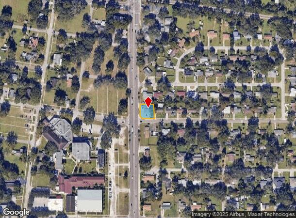 301 N Parsons Ave, Brandon, FL Parcel Map