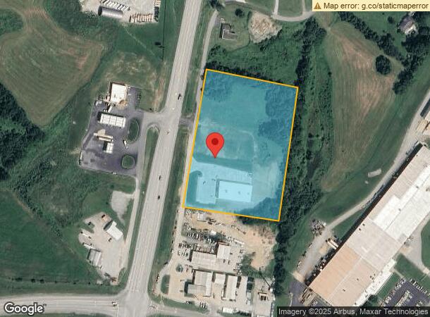  405 Old Springfield Rd, Lebanon, KY Parcel Map