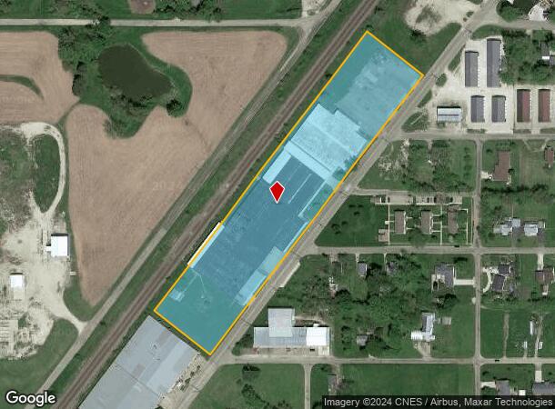  1642 Burlington Ave, Kewanee, IL Parcel Map