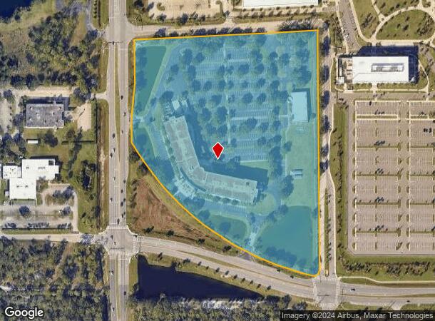  1988 W Nasa Blvd, Melbourne, FL Parcel Map