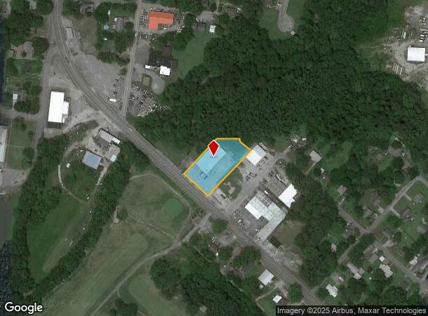  607 S Main St, La Fayette, GA Parcel Map