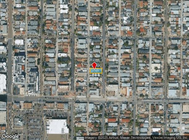 4044 45Th St, San Diego, CA Parcel Map