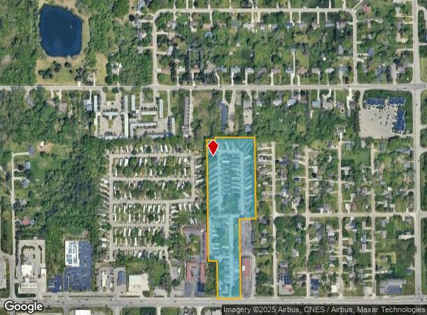  4152 Corunna Rd, Flint, MI Parcel Map