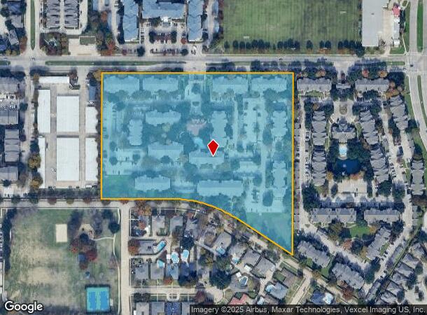  530 Buckingham Rd, Richardson, TX Parcel Map