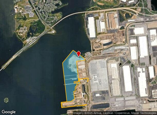 1650 Shipyard Rd, Sparrows Point, MD Parcel Map
