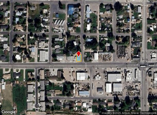 210 W Ellis St, Paul, ID Parcel Map