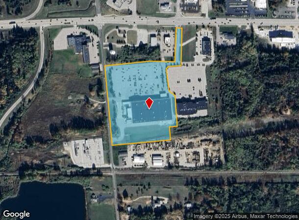  3865 W Us Highway 10, Ludington, MI Parcel Map