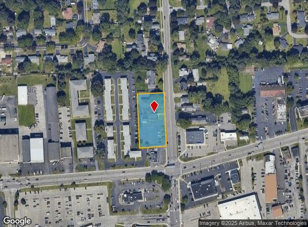 1717 Portland Ave, Rochester, NY Parcel Map