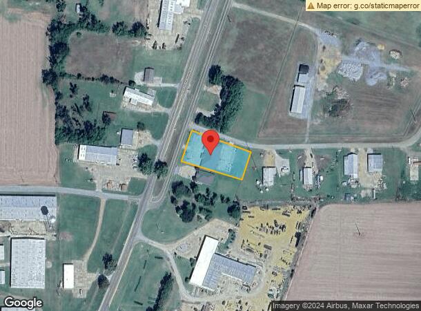  70 Frontage Rd, Rolling Fork, MS Parcel Map