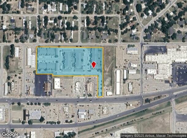 2509 E Hubbard St, Mineral Wells, TX Parcel Map