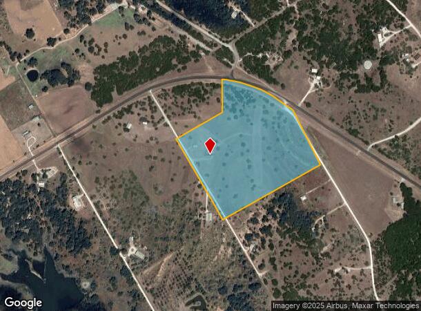 165 Private Road 1403, Morgan, TX Parcel Map