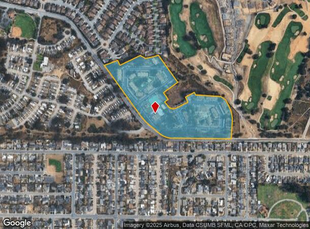 5200 Coe Ave, Seaside, CA Parcel Map