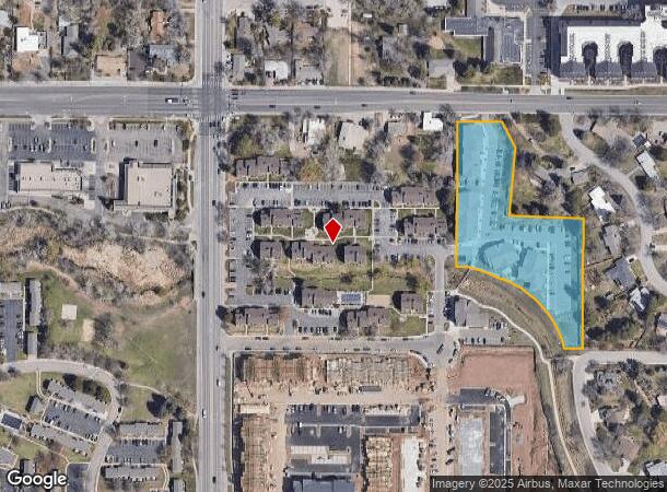 1050 Hobbit St, Fort Collins, CO Parcel Map