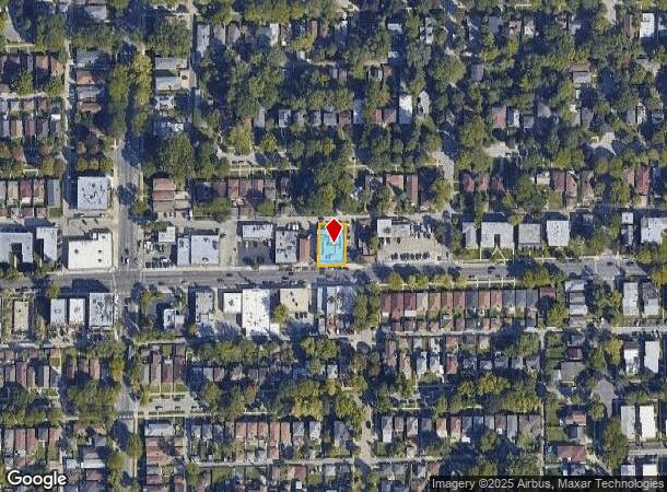  1723 Howard St, Evanston, IL Parcel Map