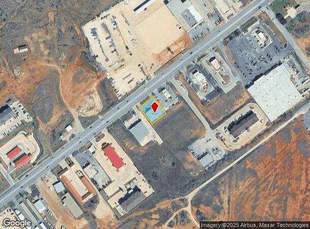 1749 W Oaklawn Rd, Pleasanton, TX Parcel Map