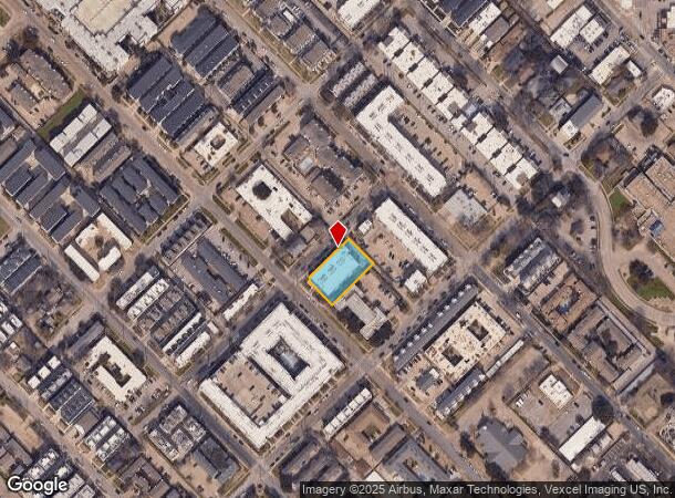  5014 Chambers St, Dallas, TX Parcel Map