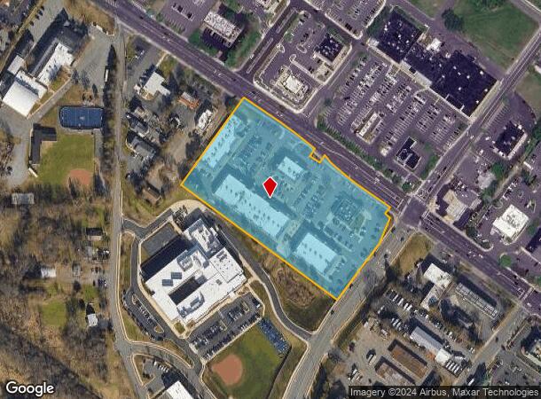  521 E Market St, Leesburg, VA Parcel Map