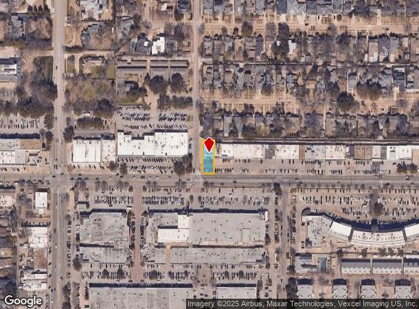 5501 W Lovers Ln, Dallas, TX Parcel Map