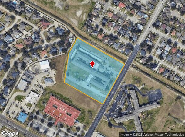  2709 Cimarron Blvd, Corpus Christi, TX Parcel Map