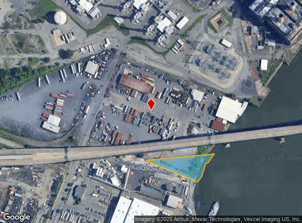  100 N Hackensack Ave, Kearny, NJ Parcel Map