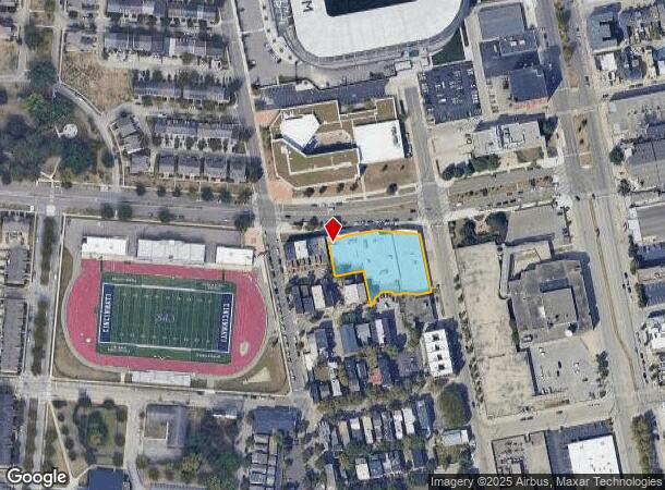 425 Ezzard Charles Dr, Cincinnati, OH Parcel Map