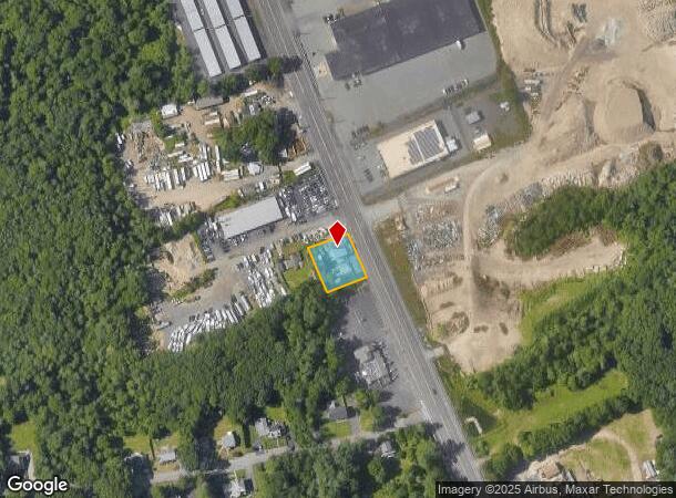 1410 Bedford St, Abington, MA Parcel Map