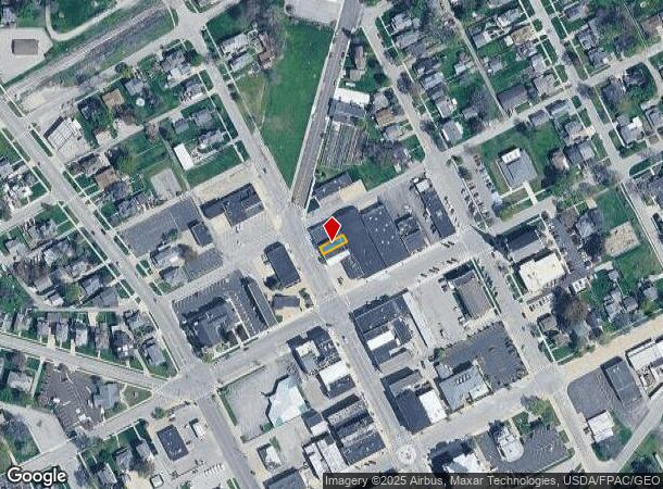  814 N Perry St, Napoleon, OH Parcel Map