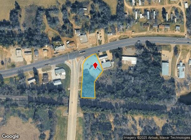  709 W Broadway St, Big Sandy, TX Parcel Map