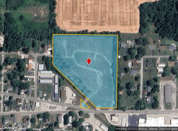  1200 E Broadway St, Princeton, IN Parcel Map