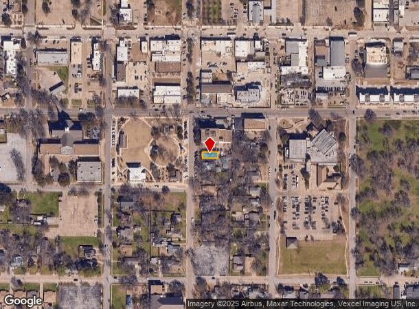  212 S Main St, Irving, TX Parcel Map