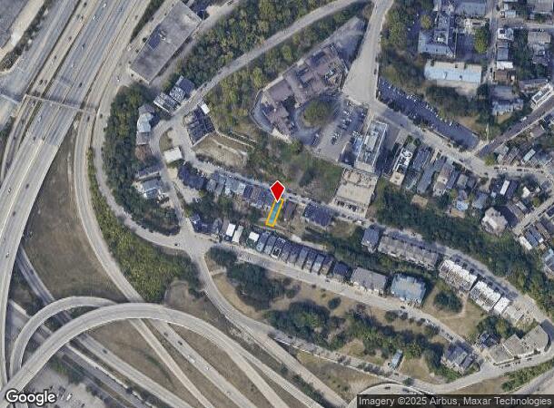  403 Oregon St, Cincinnati, OH Parcel Map