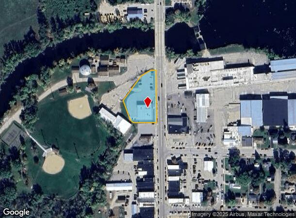  103 N Bridge St, Manawa, WI Parcel Map