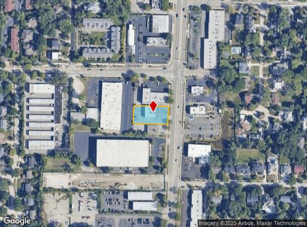 1740 Waukegan Rd, Glenview, IL Parcel Map