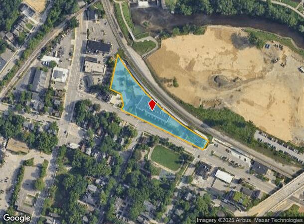 201 Depot St, Ann Arbor, MI Parcel Map