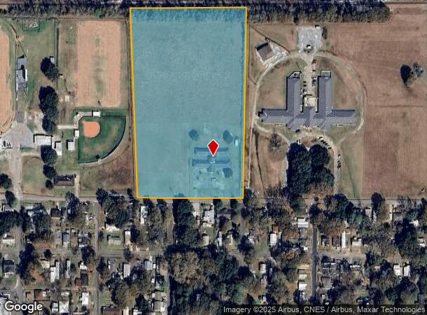 1520 W Magnolia Ave, Eunice, LA Parcel Map