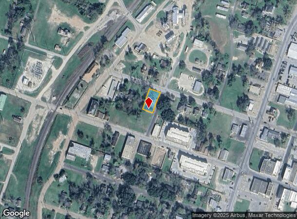  605 W Caney St, Wharton, TX Parcel Map