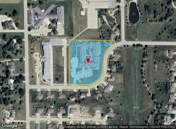 1709 W Prairie St, Creston, IA Parcel Map