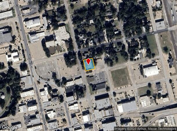  302 N Anglin St, Cleburne, TX Parcel Map