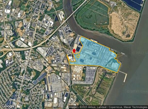 1 Container Rd, Wilmington, DE Parcel Map