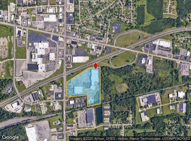  508 N Lexington Springmill Rd, Mansfield, OH Parcel Map